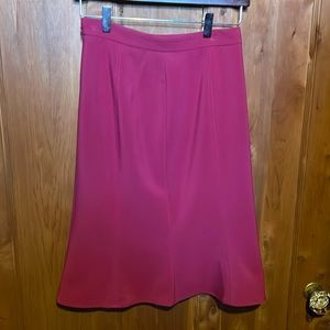 WHBM red dress skirt size 2
